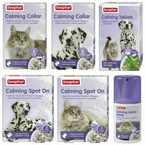 Beaphar Calming Collar Anxiety Stress Reduction Collar for Cats or Dogs - Picture 1 of 8