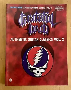 GRATEFUL DEAD Authentic Guitar Classics Vol. 2 Guitar-Tab Edition - Picture 1 of 4