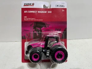 Case/IH 340 Magnum Pink Tractor w AFS Connect Duals All Around 1/64 by Ertl - Picture 1 of 10