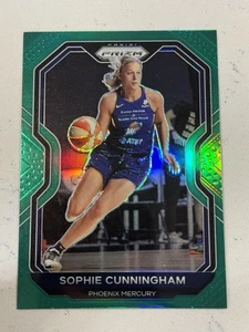 2021 Panini Prizm WNBA SOPHIE CUNNINGHAM #82 RC GREEN PRIZM INDIANA FEVER - Picture 1 of 2