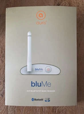 *Read Auris bluMe HD HiFi Bluetooth 4.1 Music Receiver SKU AU142 NEW OPEN BOX - Image 1 of 4