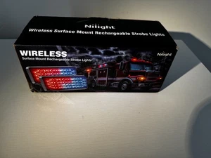 Luz de baliza de seguridad LED recargable inalámbrica Nilight montaje magnético - caja abierta - Imagen 1 de 9