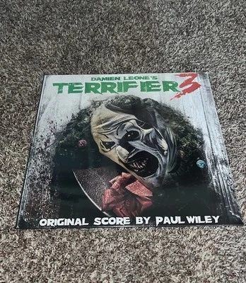Damien Leone Terrifier 3 Vinyl Soundtrack LE 1 of 800 Translucent Green  - Image 1 of 3