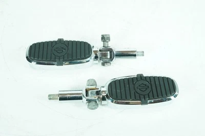 04 Harley Softail FLSTFI Fat Boy OEM estriberas delanteras derecha izquierda carretera 50576-05 Foto 1 de 4