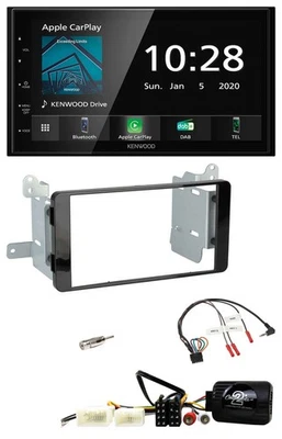 Kenwood Bluetooth Lenkrad DAB USB 2DIN Autoradio für Mitsubishi L200 ab 10/2015 - Bild 1 von 4