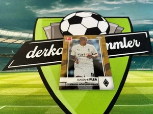 Topps Chrome Bundesliga Soccer 2021 GOLD WAVE /50 Card Alassane Plea Gladbach - Picture 1 of 3