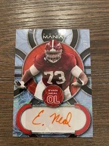 2022 Wild Card Auto Mania - Circle #AM-C53 Evan Neal #/3 - Picture 1 of 2