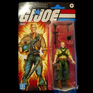 Figura de acción de tarjeta retro Hasbro GI Joe Duke (anillo tórico) - Imagen 1 de 4