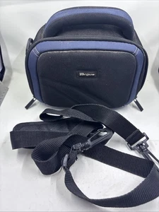 targus blue snall bag with camra strap - Afbeelding 1 van 10