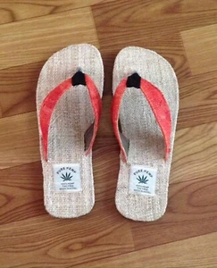 Tie Dye Hemp Flip Flop - Picture 1 of 8