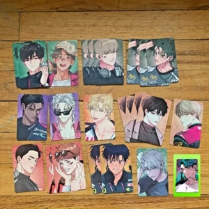 Korean BL Manhwa Bomtoon rtap Racing to Another Pink Collection Photocard YAOI - Picture 1 of 26