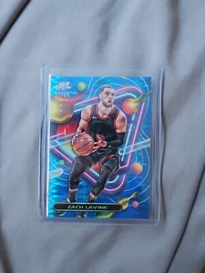 2023-24 Topps Cosmic Chrome Basketball Zach Lavine Blue Moon /99 - Picture 1 of 2