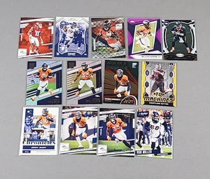 Denver Broncos Lot 13 Cards Parallels Insert Rookie Jerry Jeudy Von Miller NM - Picture 1 of 5