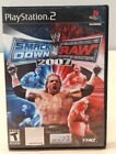 WWE Smack Down vs Raw 2007 PS2 with Manual black label US version