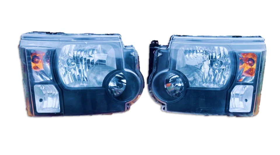 Land Rover Discovery 3 Headlight upgrade 03-09 Halogen  Black De Tangoed - Image 1 of 4
