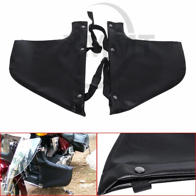 2PCS Motorcycle Engine Guard Chaps Soft Lowers For Victory Vegas Kingpin Jackpot Foto 1 de 4