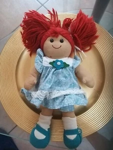 Rarissima Bambola My Doll di stoffa capelli rossi Alta 27 Cm da collezione  - Foto 1 di 2