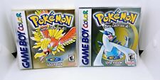 Pokemon Gold and Silver, Nintendo Gameboy / Game boy Color, BOTH COMPLETE.