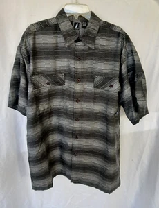 PWIX-CA Counter Attack Plaid Button Down Short Sleeve Sleeve Pockets Mens XL - Picture 1 of 8