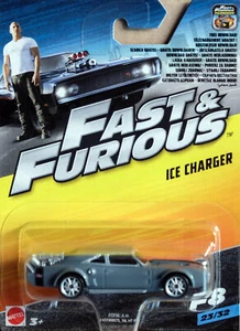 Ice Charger Dodge Dom Fast & Furious 1:55 Mattel FCF99 FCF60 - Bild 1 von 2