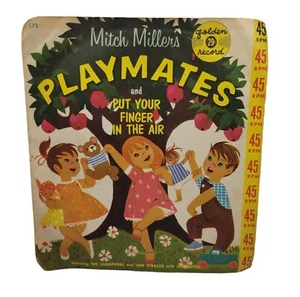 Mitch Miller & Sandpipers Playmates Golden Record 45RPM Put Finger In The Air - Picture 1 of 3