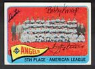 1965 Topps Angels Team #293 Autographed Don Lee/Bobby Knoop/Tom Satriano!