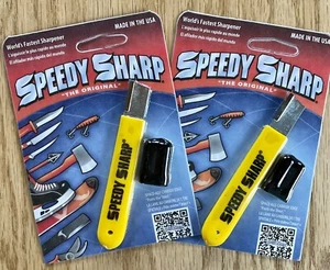 Speedy Sharp Carbide Knife Sharpener-Pack of 2 - NEW - Picture 1 of 1