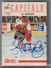 12-13 PANINI CLASSICS SIGNATURES AUTOGRAPH #48 AL IAFRATE AUTO CAPITALS