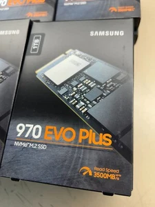 New - Samsung 970 EVO Plus 1TB NVMe M.2 SSD MZ-V7S1T0/AM - Afbeelding 1 van 6