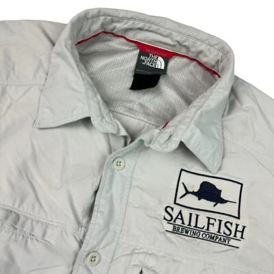 The North Face Men’s Long Sleeve Button Shirt Khaki/Tan • Medium - Image 1 of 4