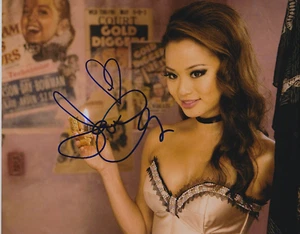 JAMIE CHUNG SIGNED PHOTO 8X10 COLOR MOVIE STILL HANGOVER MUST HAVE$ SEXY POSE! - Picture 1 of 4