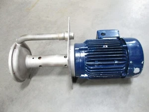 Schmid Immersion Pump, 220-240//440-480V 3PH, 4.8kW, 1"BSP, 5.25"Imp, Titanium - Picture 1 of 4