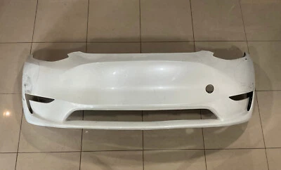 Cubierta de parachoques delantero blanca Tesla modelo Y 2023 2024 1493738-TX-B OEM Foto 1 de 4