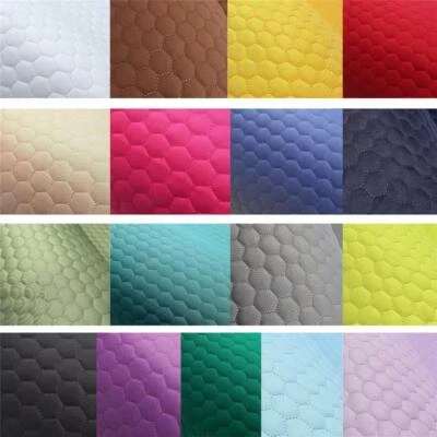 Polsterstoff Wasserdicht Oxford 160 cm Meterware Steppung Hexagon für Möbel Deko - Bild 1 von 4