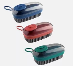 Dish Washing Brush With Liquid Soap Dispenser Scrubber Brush (2pk) - Picture 1 of 9