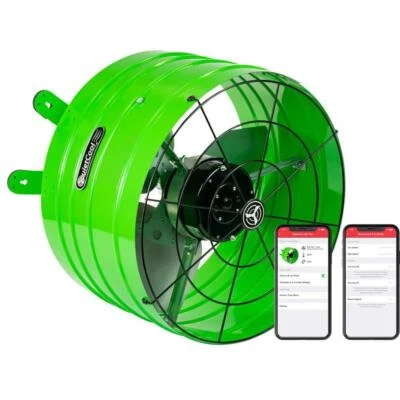 Ventilador de ático 2830 CFM Smart App controlado 3 velocidades montaje a dos aguas Foto 1 de 4