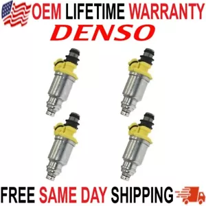 NEW OEM 4x Denso Fuel Injectors For 1991 1992 Toyota MR2 2.2L I4 #23250-74040 - Bild 1 von 6