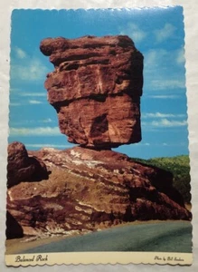 Balanced Rock, Pikes Peak Region, Colorado. Postcard (C3) - Picture 1 of 2