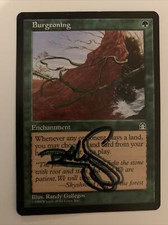 MTG Burgeoning Stronghold — Randy Gallegos Shadowsigned