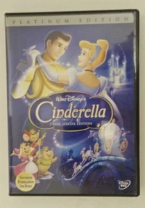 Cinderella (DVD, 2005, 2 DVD Platinum Edition) Disney Authentic - Picture 1 of 2