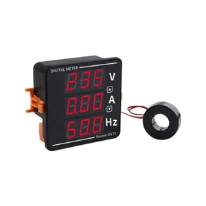 Voltmetro digitale LED misura ampio raggio amperometro misuratore Hertz tester - Foto 1 di 9