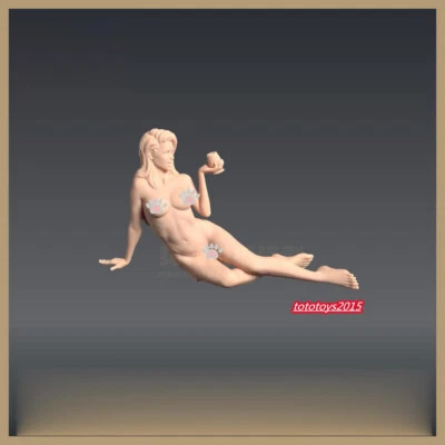 1/87 Sexy Lying Beauty girl Scene Minatures Figure Doll For Cars Vehicles Toy - Image 1 of 4