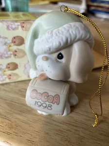 Precious Moments Ornament “I'll Be Dog-ged It's That Season Again” 455660 - Picture 1 of 5