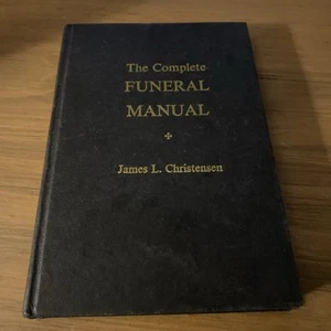 The Complete Funeral Manual By James L Christensen - Bild 1 von 10