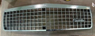 1989 1990 1991 Cadillac Deville Fleetwood Front Chrome Grille With Emblem - Image 1 of 4