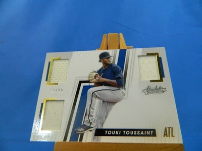 Touki Toussaint Absolute 2019 Triple Materials Jersey /99 - Image 1 of 2