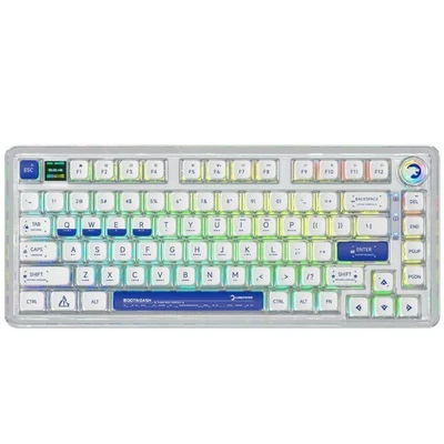Gasket Pro 75% Mechanical Gaming Keyboard, Triple Mode, 81 Keys, Knob Switch,... - Image 1 of 4