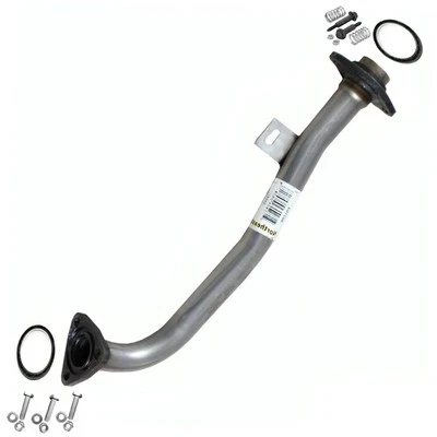 Stainless Steel Front Exhaust Pipe fits: 1996-2000 Honda Civic 1.6L - Image 1 of 4