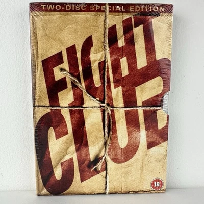 Fight Club DVD 2004 Release Brad Pitt Edward Norton Cert 18 New Sealed - Image 1 of 4