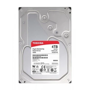 Oshiba N300 HDWQ140 4TB NAS Interne Festplatte 7200RPM SATA 6GB/s 128MB Cache - Bild 1 von 1